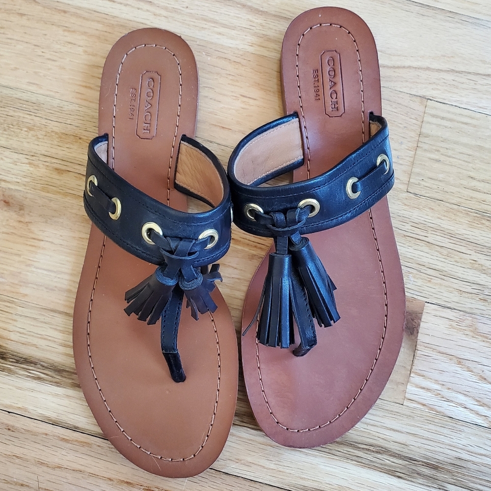 Genuine Coach sandals